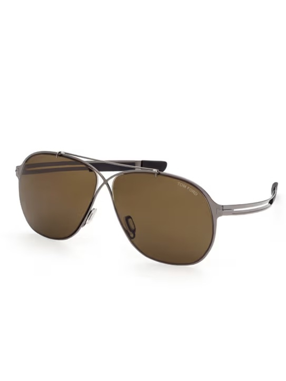 TOM FORD ORSON GUNMETAL BROWN SUNGLASSES TF829